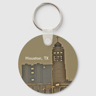 Porte-clés Porte - clé personnalisable de Houston le Texas