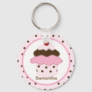 Porte-clés PORTE - CLÉ PERSONNALISABLE de petit gâteau de L