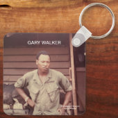 Porte-clés Porte - clé personnalisé (Verso)