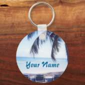 Porte-clés Porte - clé personnalisé aux Bahamas (Recto)