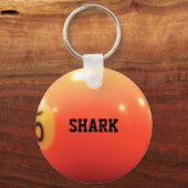 Porte-clés Porte - clé personnalisé Billiard Ball (Recto)