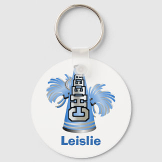 Porte-clés Porte - clé personnalisé bleu et blanc