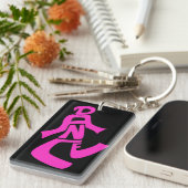Porte-clés Porte - clé personnalisé de danse (Devant droit)