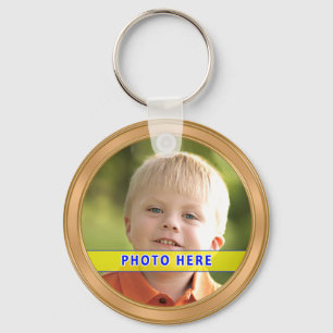 Porte-clés Porte - clé personnalisé de photo avec des