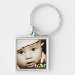 Porte-clés Porte - clé personnalisé de photo "bébé" en