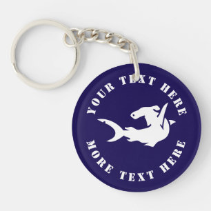 Porte-clés Porte - clé personnalisé de requin marteau