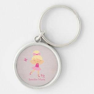 Porte-clés Porte - clé personnalisé mignon de ballerine de