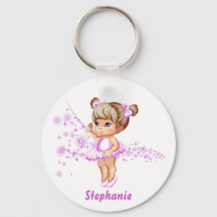 Porte-clés Porte - clé personnalisé par fille mignonne de