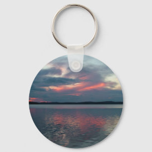 Porte-clés Porte - clé personnalisé Pastel Sunset