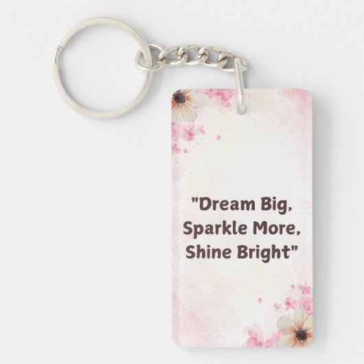 Porte-clés Porte - clé Personnalisé Pour Tous Les Jours (Devant)