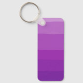 Porte-clés Porte - clé personnalisé Purple Ombre (Recto)