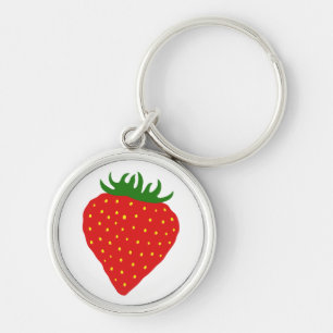 Porte-clés Porte - clé personnalisé simple fraise