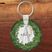 Porte-clés Porte - clé personnalisé unique avec thème botaniq (Recto)