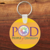 Porte-clés Porte - clé - Personnes de la diversité (Recto)