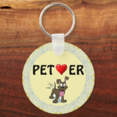 Porte-clés Porte - clé Pet Lover (Recto)
