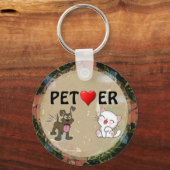 Porte-clés Porte - clé Pet Lover (Recto)