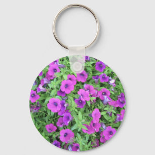 Porte-clés Porte - clé Petunias violet