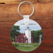 Porte-clés porte - clé phare de 40 Mile Point (Recto)