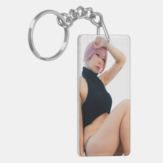 Porte-clés Porte - clé photo Anime Cosplay (Devant gauche)