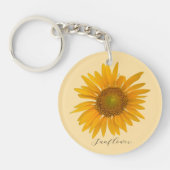 Porte-clés Porte - clé photo de tournesol (Devant)