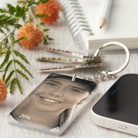 Porte-clés Porte - clé photo double face (Devant droit)