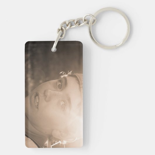 Porte-clés Porte - clé photo double face (Dos)