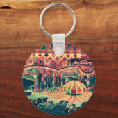 Porte-clés Porte - clé photo filtré Retro Funfair (Recto)