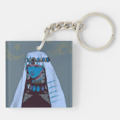 Porte-clés Porte - clé photo marocain (Dos)