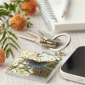 Porte-clés Porte - clé photo papillon (Devant Droit)