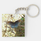 Porte-clés Porte - clé photo papillon (Dos)