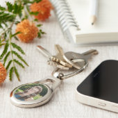 Porte-clés Porte - clé photo personnalisé (Côté )