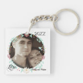 Porte-clés Porte - clé photo personnalisé (Dos)