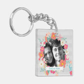 Porte-clés Porte - clé photo personnalisé (Devant gauche)