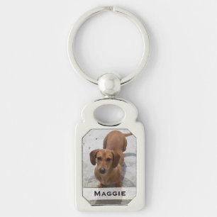 Porte-clés Porte - clé photo personnalisé pour animaux de com
