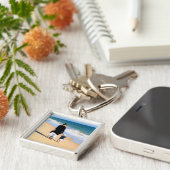 Porte-clés Porte - clé photo personnalisé Vos photos avec MOM (Côté)