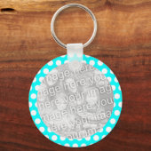 Porte-clés Porte - clé photo Polka Dot (Recto)