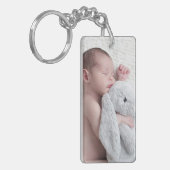Porte-clés Porte - clé photo pour bébé à double face personna (Devant gauche)