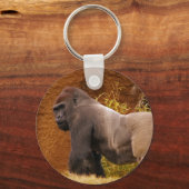 Porte-clés Porte - clé photo Silverback Gorilla (Recto)