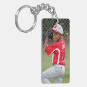 Porte-clés Porte - clé photo sport personnalisé (Devant gauche)