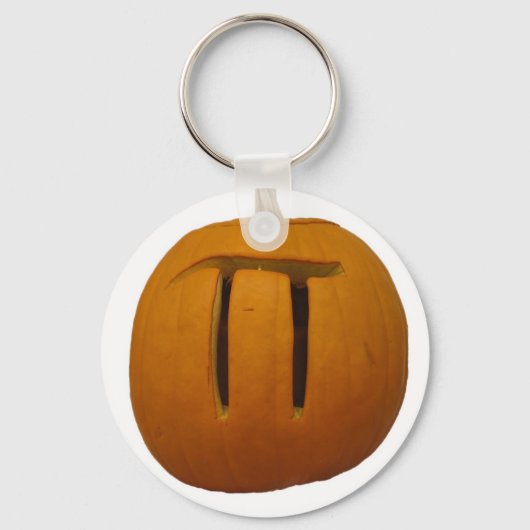 Porte-clés Porte - clé Pi citrouille (Recto)