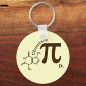 Porte-clés Porte - clé Pi Day Chocolat (Recto)