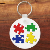 Porte-clés Porte - clé Pièces de puzzle (Recto)