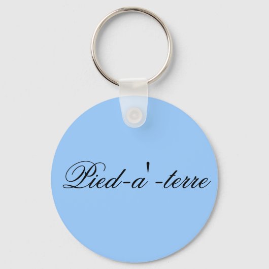Porte-clés Porte - clé Pied-a-terre (Recto)