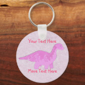 Porte-clés Porte - clé Pink Dino (Recto)