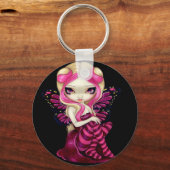 Porte-clés porte - clé "Pink Lightning" (Recto)