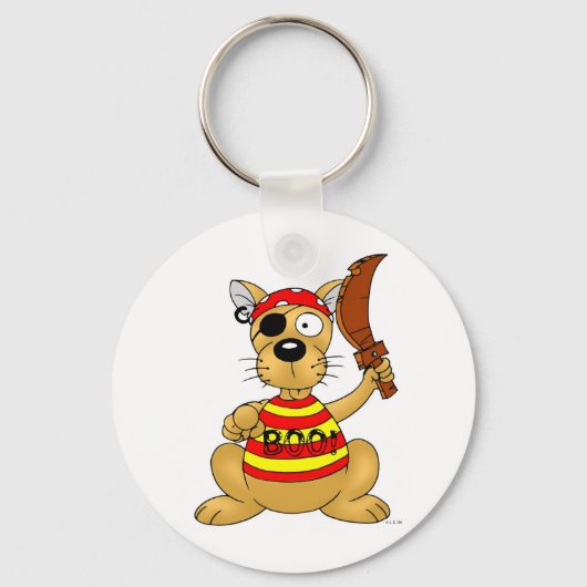Porte-clés Porte - clé pirate (Recto)