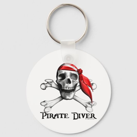 Porte-clés Porte - clé Pirate Diver (Recto)
