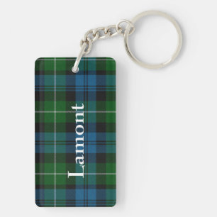 Porte-clés Porte - clé Plaid personnalisé Lamont Tartan
