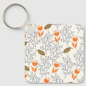 Porte-clés Porte - clé Plante d'oiseaux (Recto)