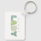 Porte-clés Porte - clé plante Rectangle dame (Verso)